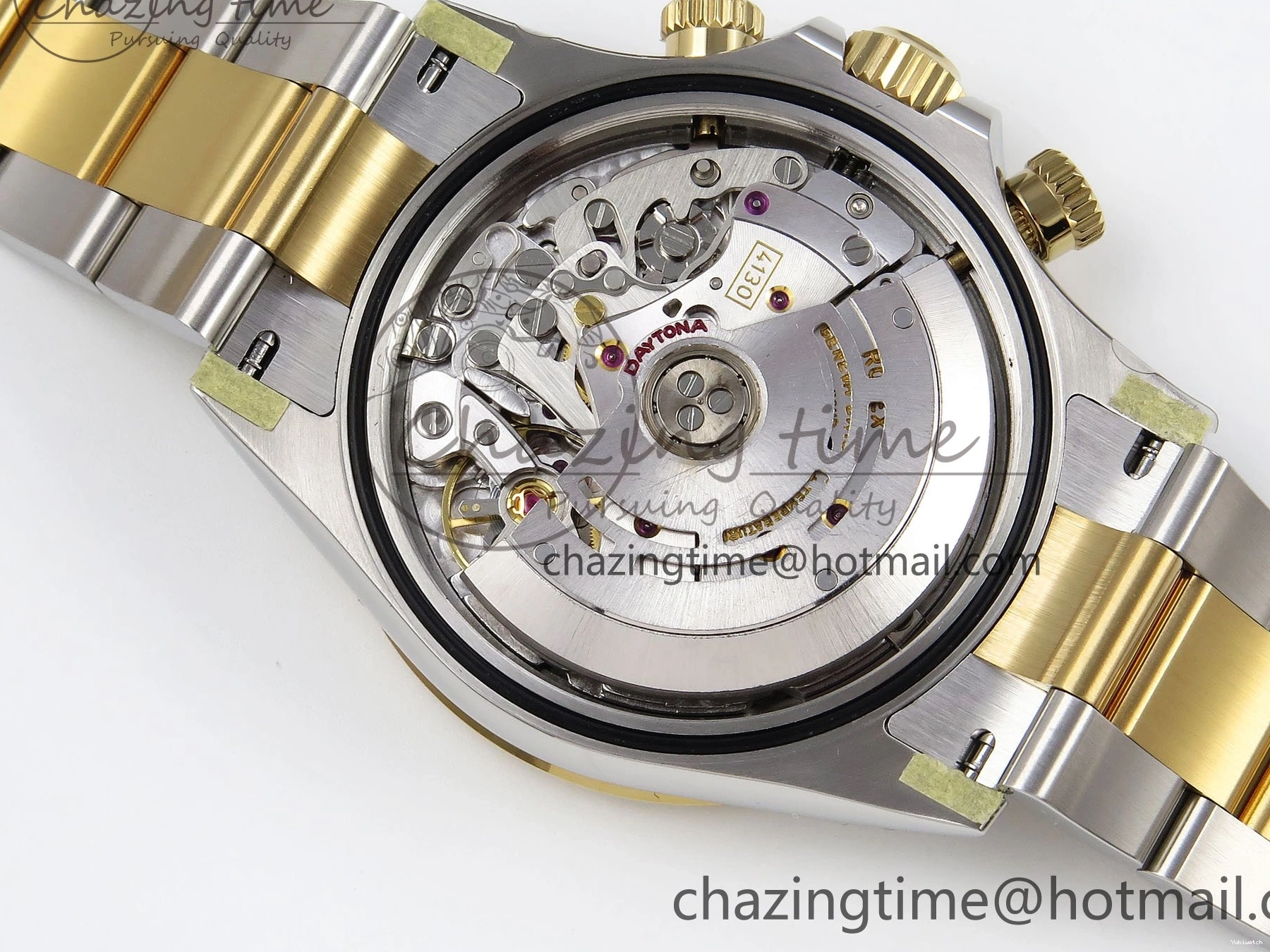 Best YG SS SA4130 1:1 Clean 116503 on Bracelet YG Daytona V2 Edition Dial 0119